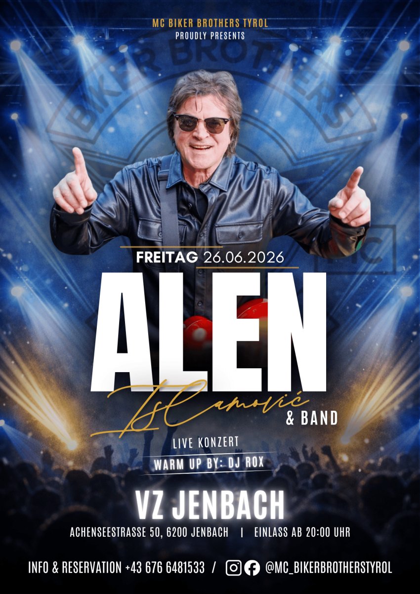 Alen Islamović & Band Live in Jenbach